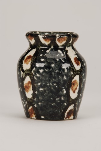 Jugendstil keramik vase - jugendstil,