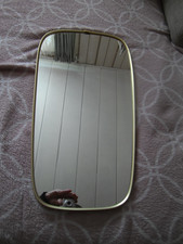 Wandspiegel Messing / Glas