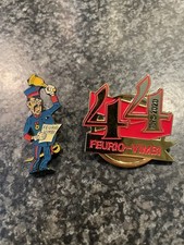 2 Pin Anstecker Feurio Vimbuch Bühl Fasnet Fasching Fasnacht Baden