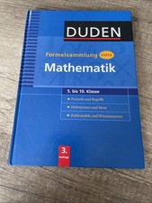 Duden - Formelsammlung extra - Mathematik: Formeln und B... | Buch | Zustand gut