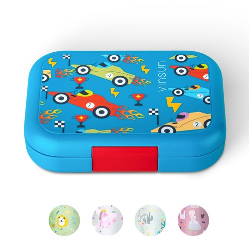Lunchbox kinder mit - 4, fächern