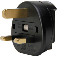 Kopp Länderstecker Reiseadapter für UK Schwarz Reisestecker Länderstecker Typ G