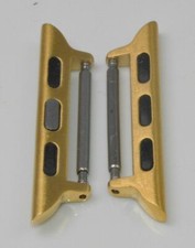 Apple Watch 38mm / 22mm, 1-3 Connector, Stegadapter Armbänder, Gold 