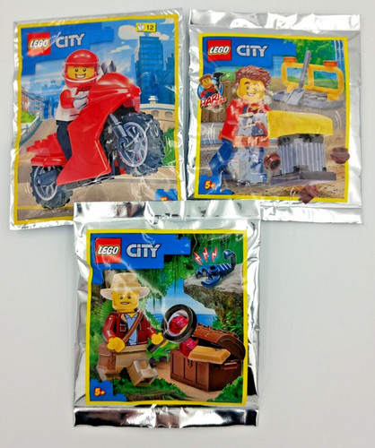 Lego city 3er set - 3er, polybag