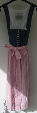 Blau-rosanes Dirndl von Wenger