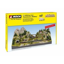 NOCH 53700 Easy-Track Trassenbausatz "Mittelberg" Spur N