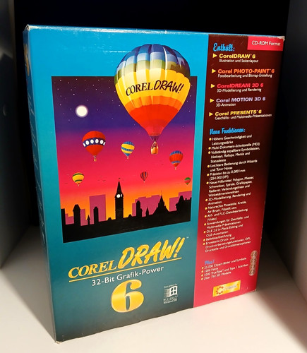 Corel draw retro pc - 6,