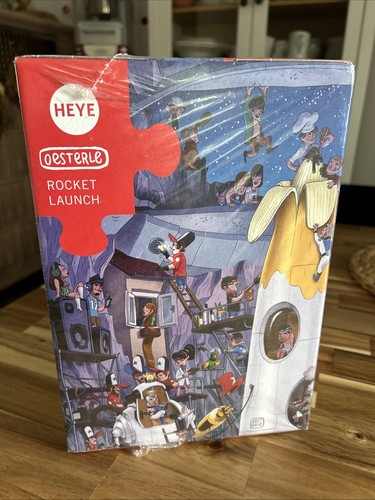 Heye puzzle rocket launch - heye,