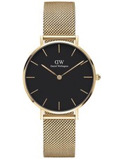 Daniel Wellington Damenarmbanduhr Gold & Schwarz