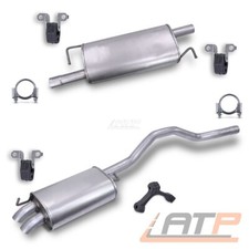 MITTELSCHALLDÄMPFER ENDSCHALLDÄMPFER FÜR VW MULTIVAN TRANSPORTER T5 BUS 1.9 TDI