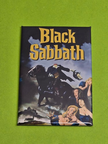 Black sabbath magnet - black,
