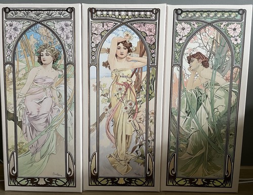 Leinwandbilder mucha serie - leinwandbilder, mucha,