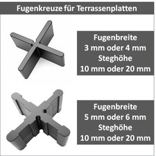 Fugenkreuze 10 20 - mm, /