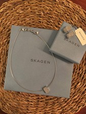 Skagen kette ohrringe set - skagen,