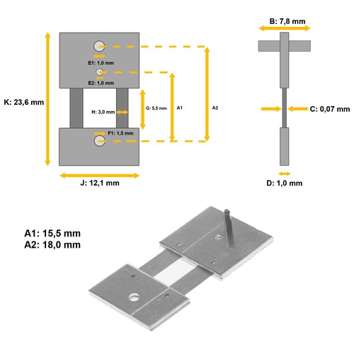 Pendelfeder für standuhren - pendelfeder,