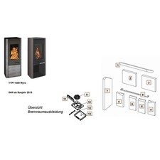 Ersatzteil WAMSLER für Kaminofen Myro Typ 11380