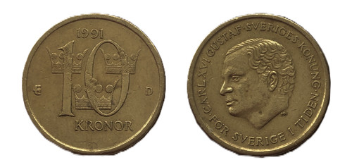 Schweden 10 kronen - 10,
