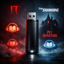 STEPHEN KING AUDIOBOOKS ON USB