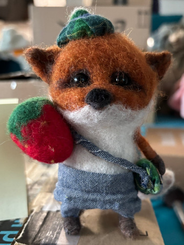 Fuchs filzfuchs figur aus - filzfuchs,
