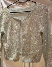 Damen Bollero Glitzer Jacke