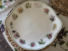 Queens  Flower's of the month Tortenplatte, Fine Bone China