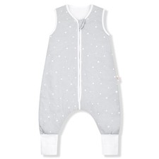 Sleeping Rebels® Baby Schlafsack mit Füßen - Ideal für den Sommer - unwattiert -