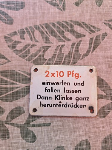 Emailleschild deutsche - emailleschild,