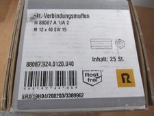 Sechskant Verbindungsmutter M12x40mm Edelstahl 25 Stück  A2 / Aktion H2A4K13