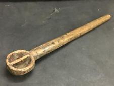 Antik Alt Tribal Indisch Selten Handgefertigt Hindu Religiös Hawan Holz Löffel