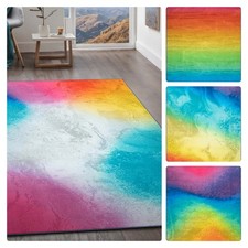 Teppich Rainbow Marmoriert –