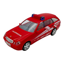 Busch Mercedes MB E-Klasse  Werkfeuerwehr Stuttgart H0 Modell Feuerwehr Kombi