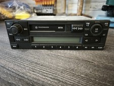 Autoradio VW Beta V mit  Blau Rote Beleuchtung Gebraucht 