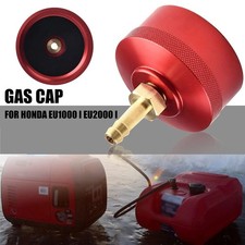 Roter Tankdeckel mit