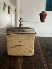 Alte Kaffeemühle GESKA D. P. a. Fortschritt Kurbel-Qualitätsstahlmühle