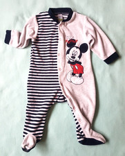 Disney C&A MICKEY MOUSE Nicki Einteiler Schlafi  Gr.74 TOP