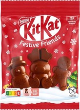 Nestlé Kitkat Festive Friends Schokoladenfiguren Mini-Weihnacht, 65 g