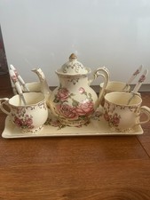 Floral Rose 10 tlg Teeservice