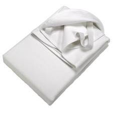 Molton Kalmuck Matratzenauflage Matratzenschoner Weiß Fixspannauflage Germany 1B