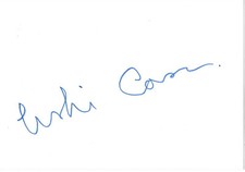 Leslie Caron Autogramm signed 10x15 cm Karteikarte