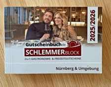 Gutscheinbuch - Schlemmerblock 2025/2026: Nürnberg & Umgebung - NEU