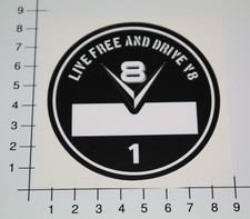 FEINSTAUBPLAKETTE V8 Diesel