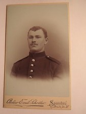 Spandau - Soldat in Uniform - Regiment NR. 16? ? - Portrait / CDV