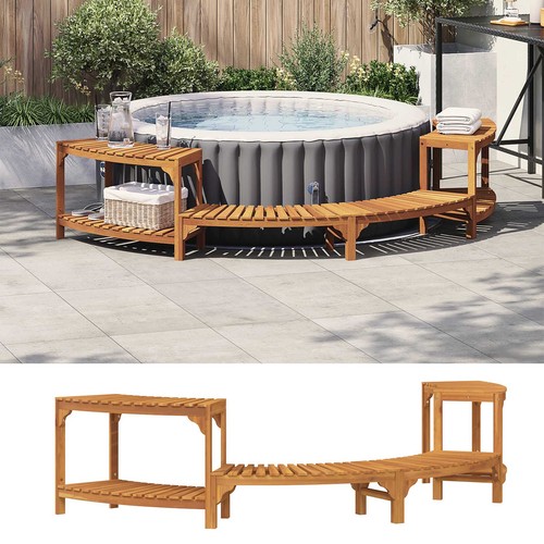 Halbrund whirlpool umrandung - halbrund,