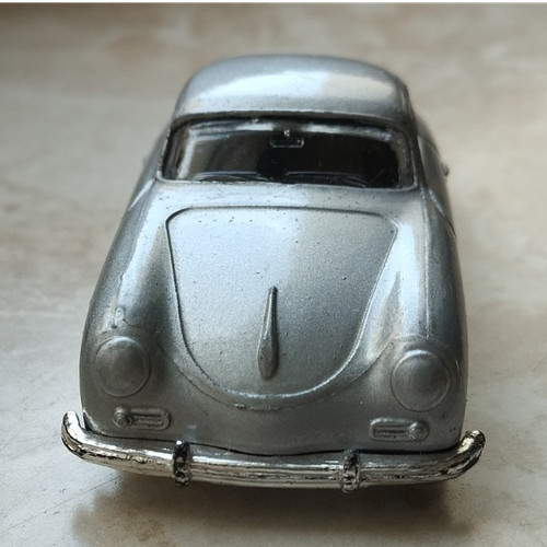 Porsche 356a silber modellauto - silber,