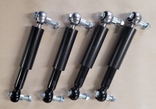 4er Set Universal Achsstoßdämpfer mit Befestigungsmaterial für 100km/h-Zulassung