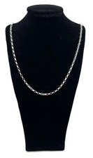 925/ Damen Silber Kette, Ankerkette, 70 cm lang, guter Zustand.