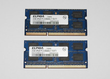 4GB (2x2GB) Elpida DDR3 1066MHz  Notebook RAM 8500S Arbeitsspeicher