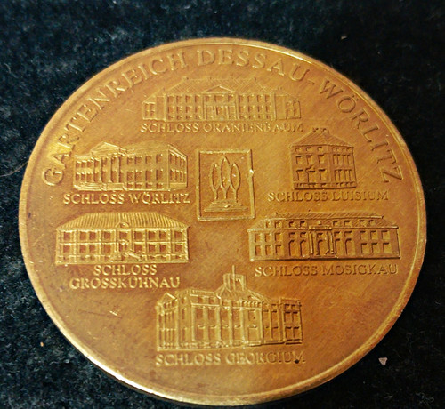 Bronze medaille gartenreich - bronze-medaille,