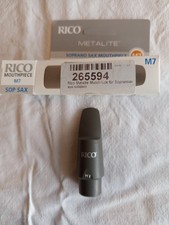 Sopransaxophon Mundstück RICO Metalite M7
