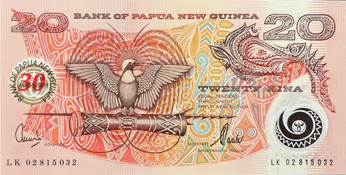Papua new guinea kina p - guinea, p-27
